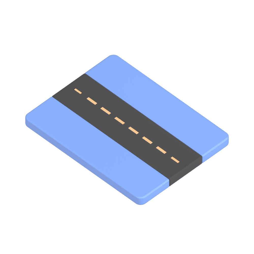 Isometric Base Road