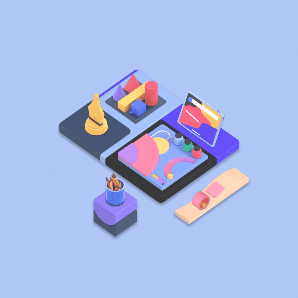 Isometric Scenes Addons Design